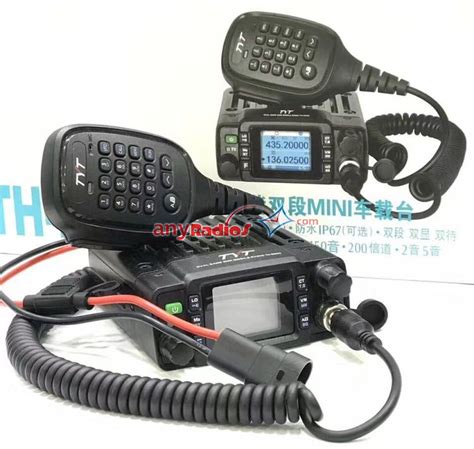 Tytera TH 8600 UHF VHF Dual Band Vehicle Mobile Base Radio Any Radios