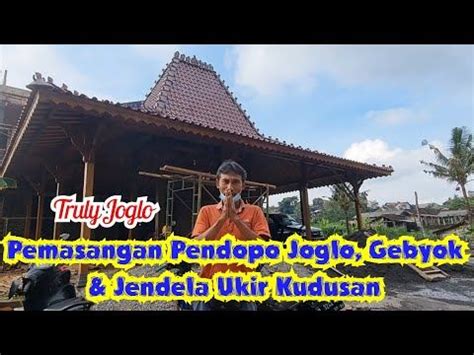 Project Pendopo Rumah Joglo Ukir Antik Soko Cm Plus Gebyok Sepasang