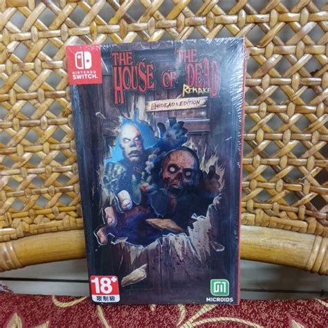 任天堂 Switch Ns 初回特典版 死亡鬼屋 重製版 The House Of The Dead 蝦皮購物