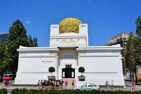 The Vienna Secession Building And Gustav Klimts Beethoven Frieze