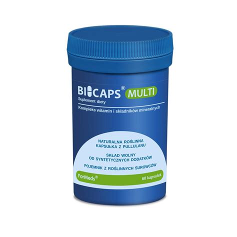 Bicaps Multiwitamina Formeds 60 Kaps Producenci Biozdrowy