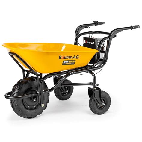 BAUMR AG 40V Battery Powered Wheelbarrow Motorised Electric 100L