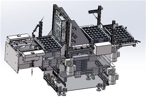 Tray盘自动上料机3d模型下载三维模型solidworks模型 制造云 产品模型