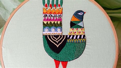 Hand Work Traditional Folk Art Embroidery Designembroiderydesing