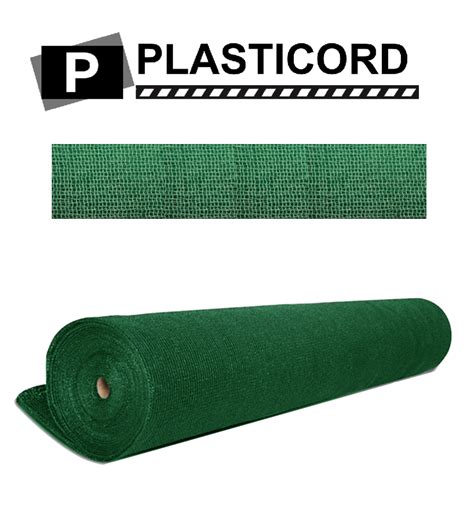 Malla Raschel Verde Rollo M X M Plasticord