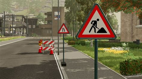 FS22 Traffic Sign Pack portable v 1 0 0 0 Placeable Objects Mod für