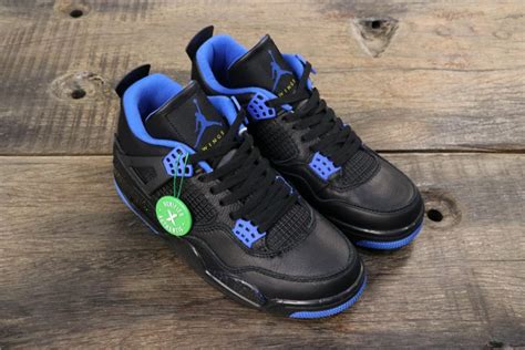 Air Jordan 4 Wings” Blackblue On Sale The Sole Line