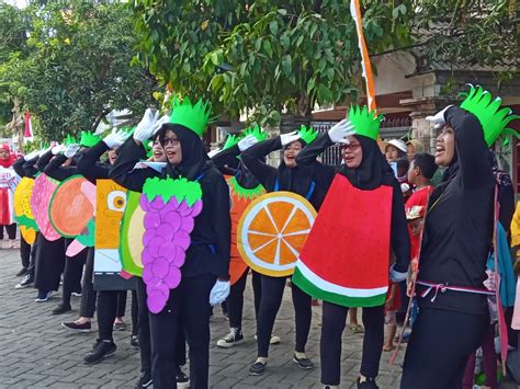 Semarak HUT RI Ke 78 Ratusan Emak Emak Dan Guru Lembaga Maarif NU