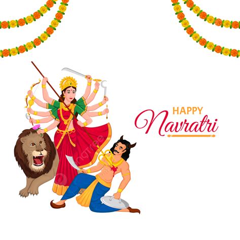 Feliz Navratri Shubh Png Feliz Navratri Navratra Marathi Imagem Png