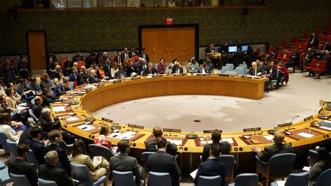 Un Security Council Calls For Full Adherence To Gaza Ceasefire