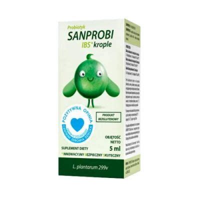 SANPROBI IBS Krople Doustne 5 Ml Cena Opinie Wskazania Aptekazawiszy Pl