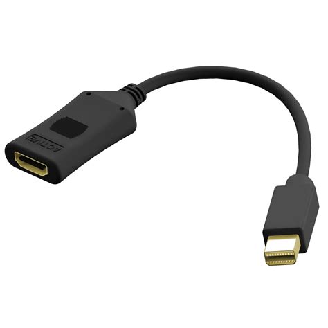 Active Mini Dp To Hdmi 4k30hz Adapter Gold Touch