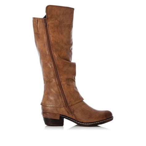 Ladies Brown Boots Womens Brown Boots Rieker