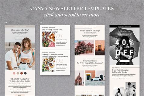 Selena - Canva Newsletter Templates