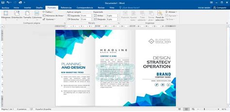 Word Hacer Triptico En Word E Imprimirlo Triptico Brochure O Images