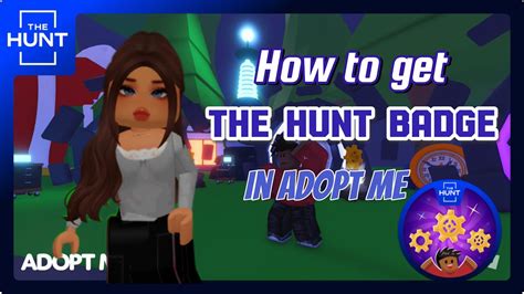 How To Get The Hunt Badge In Roblox Adopt Me Fast And Easy Youtube