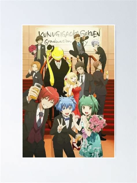 Assassination Classroom Koro Sensei Itona Karma Nagisa Graduation