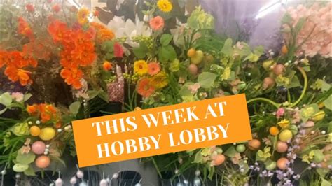 HOBBY LOBBY WALKTHROUGH WITH MESPRING 2023 HOME DECOR 50 THE SPRING