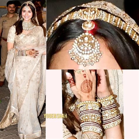 Alia Bhatt Ranbir Kapoor Wedding 8 Things That Stood Out In Alias Wedding Look