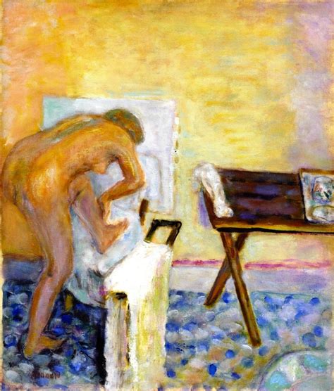 Small Nude Leaning Forward Pierre Bonnard Artwork On Useum