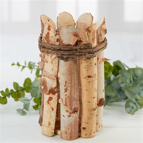 Natural Birch Bark Decor Table Decor Christmas And Winter Holiday