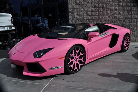 Pink Aventador Sema 2013 Pink Lamborghini Ferrari Cute Cars Sports