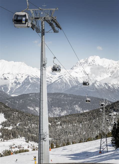 Ski Area Map Lifts And Slopes In Hochoetz Ötztal