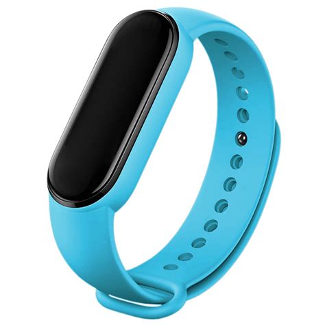 Pasek Opaska Jednolita Do Xiaomi Mi Band Niebieski Chronsmarta