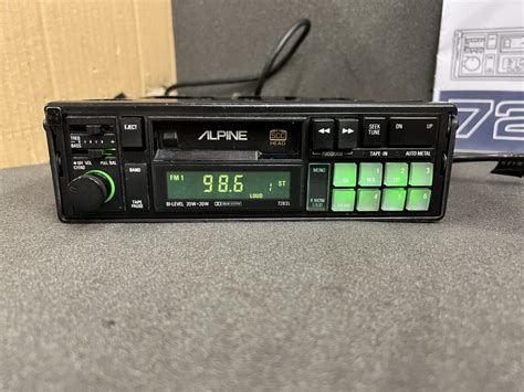 Alpine 7283l Old Classic Pull Out Radio Cassette Player Jt Audio