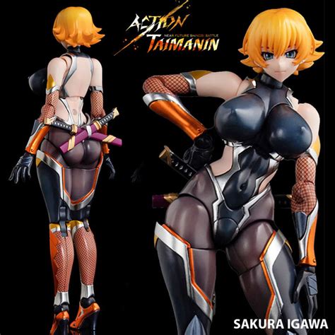 Figma ฟกมา จากเกมและการตนดง Action Taimanin Yukikaze Asagi