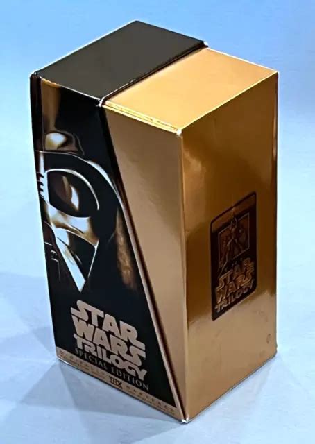 Star Wars Vhs Trilogy Box Set Special Edition Widescreen Movie