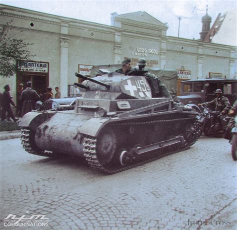 Panzer Ii Ausf B Poland 1939 Panzer Ii German Tanks Tank