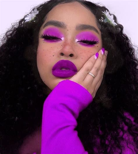 All Purple Look Makeup Goals Makeup Inspo Makeup Inspiration Makeup Tips Makeup Ideas Mask