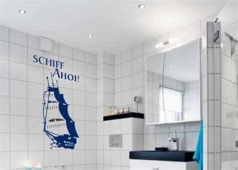 Wandtattoo Segelschiff Mit Schiff Ahoi Wandtattooladen De