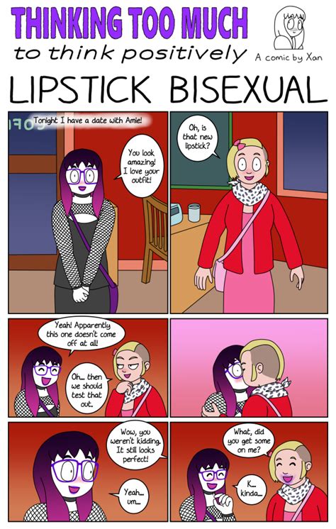 Lipstick Bisexual Comics By Xan