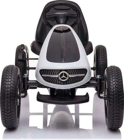 Mercedes Benz Skelter Trapauto Go Kart WIT Bol