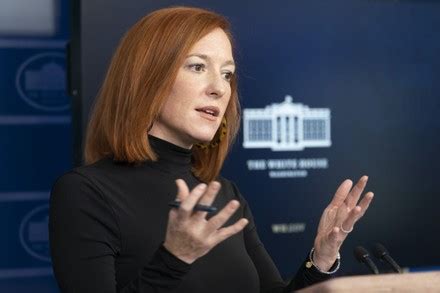 White House Spokesperson Jen Psaki Holds Editorial Stock Photo - Stock ...