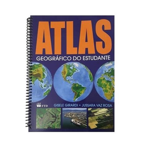 Atlas Geografico Do Estudante Livro 160 Paginas Censo 2020 Ftd Shopee