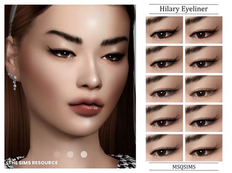 Glory Eyeshadow By MSQSIMS Created For The Sims Emily CC Finds