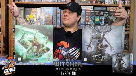 O Que Tem Na Caixa Unboxing The Witcher Old World Deluxe E