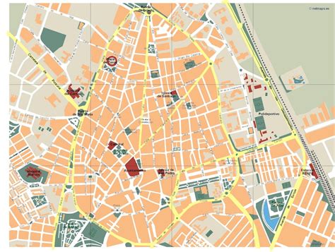 Mapa Vectorial Murcia Eps Illustrator Map Vector World Maps