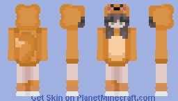 Fox Girl Minecraft Skin