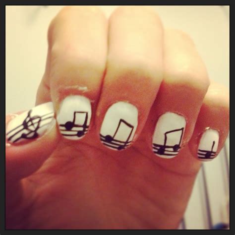 Music Inspired Nail Art I Made Them Nail Art Made Inspired