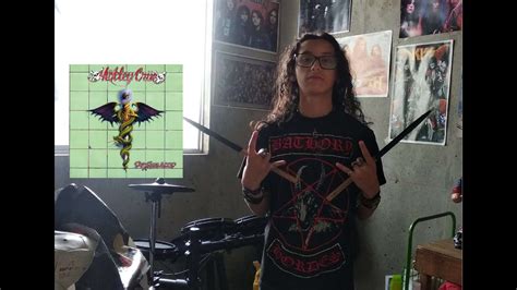 Kickstart My Heart M Tley Cr E Cover En Bater A Youtube