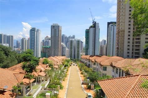 Malaysiakl Residential Area And High Rise Condos Stock Images Image