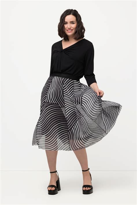 Print Skirt Plus Sizes Ulla Popken