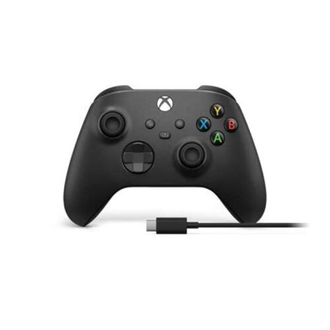 Xbox Wireless Controller And Usb C Cable Carbon Black