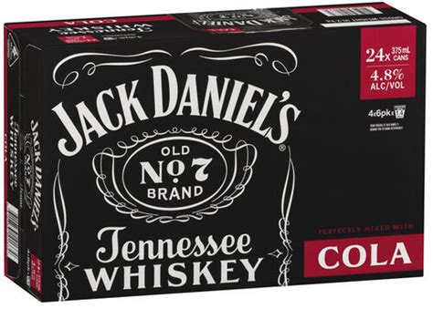 Jack Daniels Cola Can Ml First Choice Liquor Market