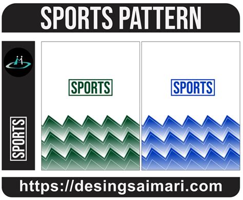 Sports Pattern Geometrics Degardes Desings Aimari