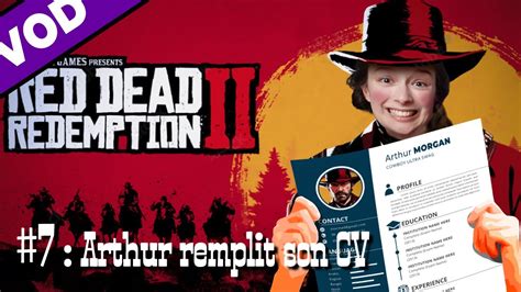 Let S Play Arthur Remplit Son Cv Red Dead Redemption Ii Youtube